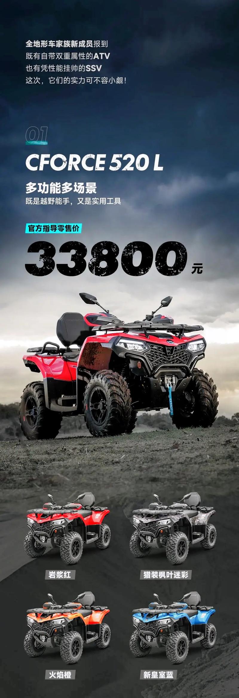 最新全地形車(chē)，越野的極致體驗